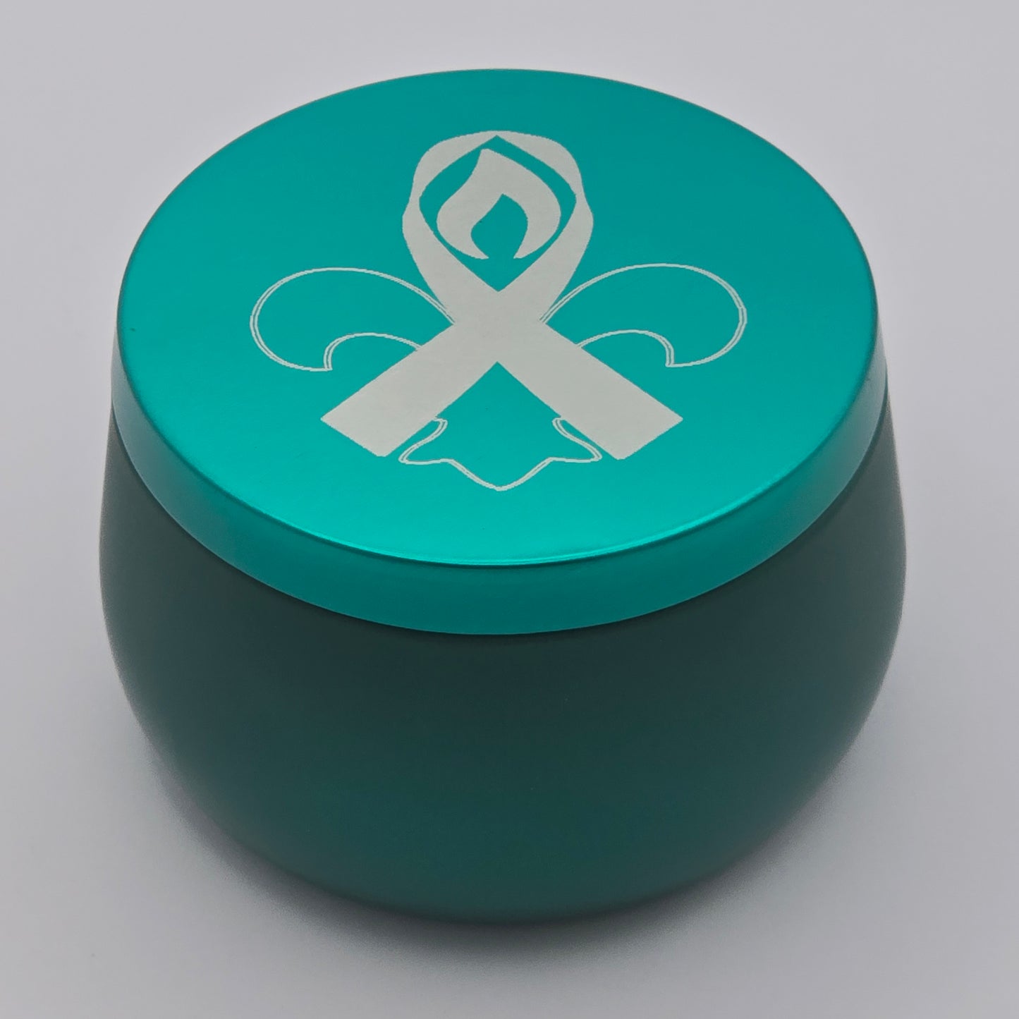 Teal Candle